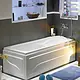 Marseille Bathtub 170 × 80 cm with Seat, White - Image 3