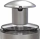 Primanova E69 Stainless Steel & Transparent Acrylic Soap Dispenser, Black - Image 4