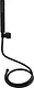 Gawad Kayla GX 00141 B Shower Head Set, Square Head with 150 cm Thermal Hose and Holder, Black - Image 2