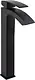 Gawad SAN0034B Tall Basin Mixer with Pop-up Waste, 122 mm, Black - Image 1