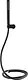 Gawad Kayla Plus GX 00149 B Shower Head Set, Round Head with 150 cm Thermal Hose and Holder, Black - Image 3