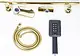 SMG Shower Column 60 cm, Gold, Code 9116, 2-Function Head, 150 cm Hose, Soap Dish 8 × 12 cm - Image 2