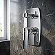 Genebre Madrid KODE 62118314566 Concealed Bath Mixer, 3 Outlets, Glossy Chrome, Spanish Imported - Image 1