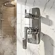 Spanish 2-Outlet Concealed Bath Mixer, Madrid Code 62117314566, Chrome, Includes Concealed Body, Trim, Handle & Diverter - Image 1