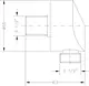 Fox Concealed Shower Head Outlet 168004 - Image 6