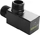 Global Standard Fox S02B Angle Valve, Square Black Ceramic Cartridge - Image 1