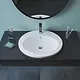 Sanipure Saturn Countertop Basin, 60 cm, White - Image 2