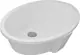 Hydra Under-Counter Basin 51 cm without Mixer Hole, White - Image 2