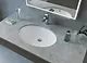 Hydra Under-Counter Basin 51 cm without Mixer Hole, White - Image 3