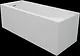 Trevi Bathtub 170 × 70 cm with One-Piece Panel, White - Image 1