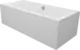 Sanipure Navi 0010009 Bathtub 180 × 80 cm, White, with Front Panel Plus 0010117 and Side Panel Plus 0010119 with Frame - Image 2