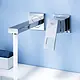 Grohe Eurocube 23447000 Wall-Mounted Basin Mixer with Swivel Filter, Chrome - Image 2