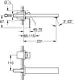 Grohe Eurocube 23447000 Wall-Mounted Basin Mixer with Swivel Filter, Chrome - Image 3
