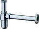 Hansgrohe 52053000 Basin Siphon 1.25 inch without Waste, Adjustable 35-95 mm, Chrome - Image 1