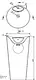 Sanipure Onda One-Piece Freestanding Floor Basin 90 × 48 × 50 cm with Drain and Overflow, White - Image 13
