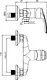 Duravit LA4230000E10 Wall-Mounted Bath Mixer with Ceramic Cartridge, Temperature Limiter and Water Saver - Image 2