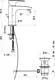 Duravit SI1020001E10 Basin Mixer with Pop-up Waste, 3/8 Connection, 10 cm, Ceramic Cartridge with Temperature Limiter and Water Saving Aerator - Image 3