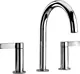 Duravit Aqua 3-Hole Basin Mixer AQ1060005E10 with Pop-up Waste, 3/8 Supply, Ceramic Cartridge with Temperature Limiter and Water Saving Aerator - Image 1