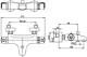 Duravit Aqua Thermostatic Bath Mixer AQ5220000E10 - Image 2
