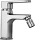 Duravit Viva Bidet Mixer VI2400002E10 with Pop-up Waste, Ceramic Cartridge and Water Saver - Image 1