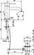 Duravit Scala SC1020001E10 Basin Mixer with Pop-up Waste, 3/8 inch Supply, 8 cm, Ceramic Cartridge, Temperature Limiter and Water Saving Aerator - Image 2