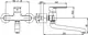 Duravit MO6020002E10 Wall-Mounted Kitchen Mixer, Lower Spout with Ceramic Cartridge & Water Saver - Image 2