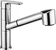 Duravit Siena SI6010001E10 Pull-Out Kitchen Mixer, Chrome, 2-Way - Image 2