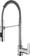 Duravit SI6010003E10 Tall Kitchen Mixer with Swivel Spout, 3/8 Inlet, Ceramic Cartridge, Temperature Limiter and Water Saving Aerator - Image 1