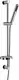 Duravit XX0680002E10 Shower Column Set: 70 cm Rail, 1-Function Head, 160 cm Anti-Twist Hose, Soap Dish - Image 1