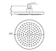 Duravit XX0660003E10 Adjustable Concealed Shower Tray 200 mm - Image 2