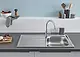 Grohe BauEdge 31367000 Pillar Kitchen Mixer - Image 4