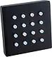 Square Brass Jet, Black, 5 cm - Image 1