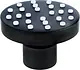 Round Brass Shower Jet, Black, 5 cm - Image 2