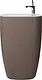 Sanipure Gardner One-Piece Freestanding Floor Basin 90 × 57 × 44 cm with Overflow, White - Image 6