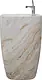 Sanipure Gardner One-Piece Freestanding Floor Basin 90 × 57 × 44 cm with Overflow, White - Image 7