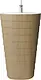 Sanipure Congo One-Piece Freestanding Floor Basin, 60 × 38 × 90 cm, White - Image 10
