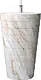 Sanipure Congo One-Piece Freestanding Floor Basin, 60 × 38 × 90 cm, White - Image 7