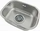 K 600 Kitchen Sink 59 × 44 cm, 1 mm Thickness, 6 inch Waste with Filter, Stainless Steel 304, Imported Korean - Image 1