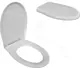 San Remo Standard Toilet Seat & Cover, White