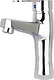 MS100 Pillar Basin Mixer, Chrome - Image 1