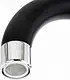 High Spout Pillar Kitchen Mixer MS202, Black - Image 2