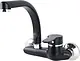 Wall-Mounted Kitchen Mixer MS203, Black - Image 1