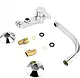 Wall-Mounted Kitchen Mixer 103, Chrome - Image 3
