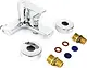 Lagoon Sharp Bath Mixer with Diverter 50971, Chrome, Turkish Made - Image 2