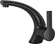 Fusion 5051 Turkish Lagoon Basin Mixer, Semi-Matte Black - Image 1