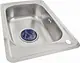 Core Egy JKS 680 Stainless Steel Kitchen Sink 47 × 67 cm, 1 mm Thickness with 6 inch Waste - Image 2