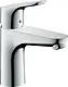 Hansgrohe Focus 31607006 Basin Mixer, 10 cm, Ceramic Cartridge with Pop-up Waste, Chrome - Image 1