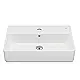 Roca Gap Countertop Basin 60 cm with Mixer Hole, White - Image 1