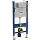 Geberit Duofix Alpha 458233001 Concealed Cistern with Full Frame, 12 cm Thickness