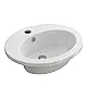 Sanipure Saturn Countertop Basin, 60 cm, White - Image 2